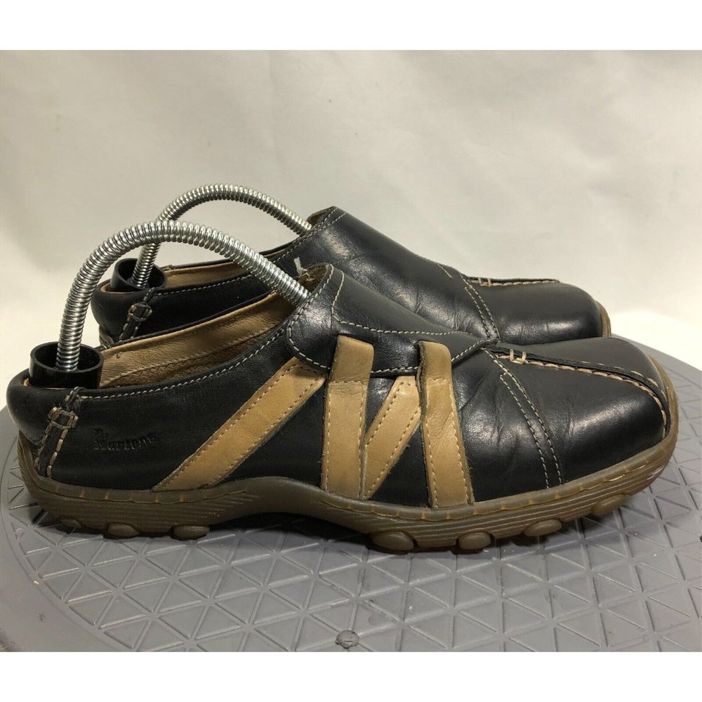 Dr.Martens Womens Shoes Size 6 Black Low Back Leather
